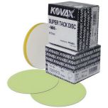 KOVAX Super Buflex 730-1513 Super-Tack 3 in. 2000 Grit Green Dry Sanding Discs + Pad (50/Box)