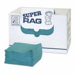 MDI Pro-Series Super Rag 95102 Spunlace 1/4 Fold Blue Wipers (250/Box)