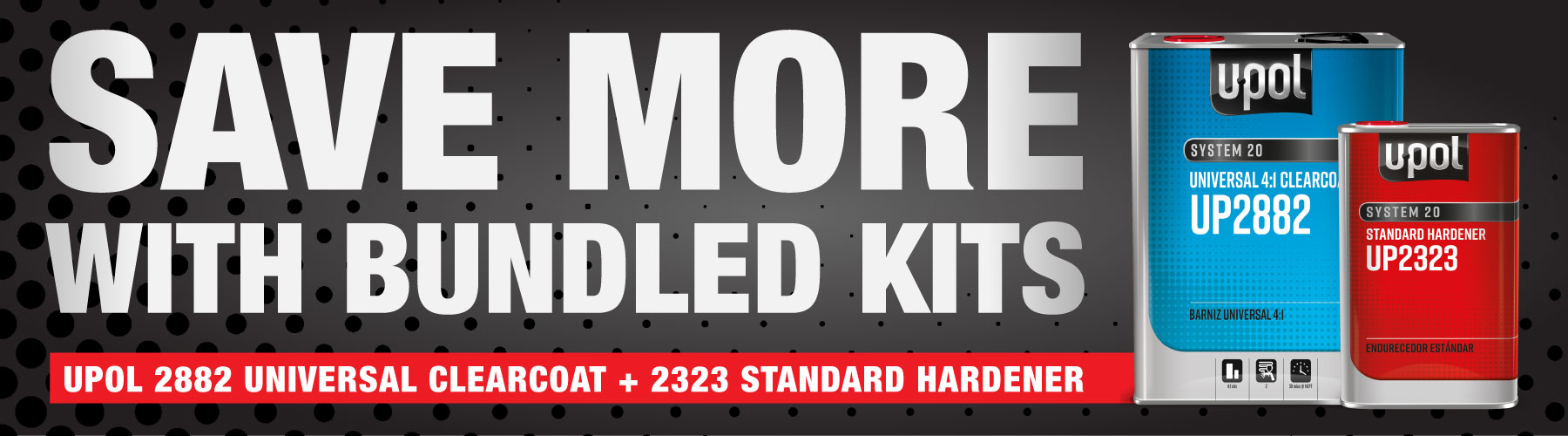 UPol 2882 Clearcoat Bundle